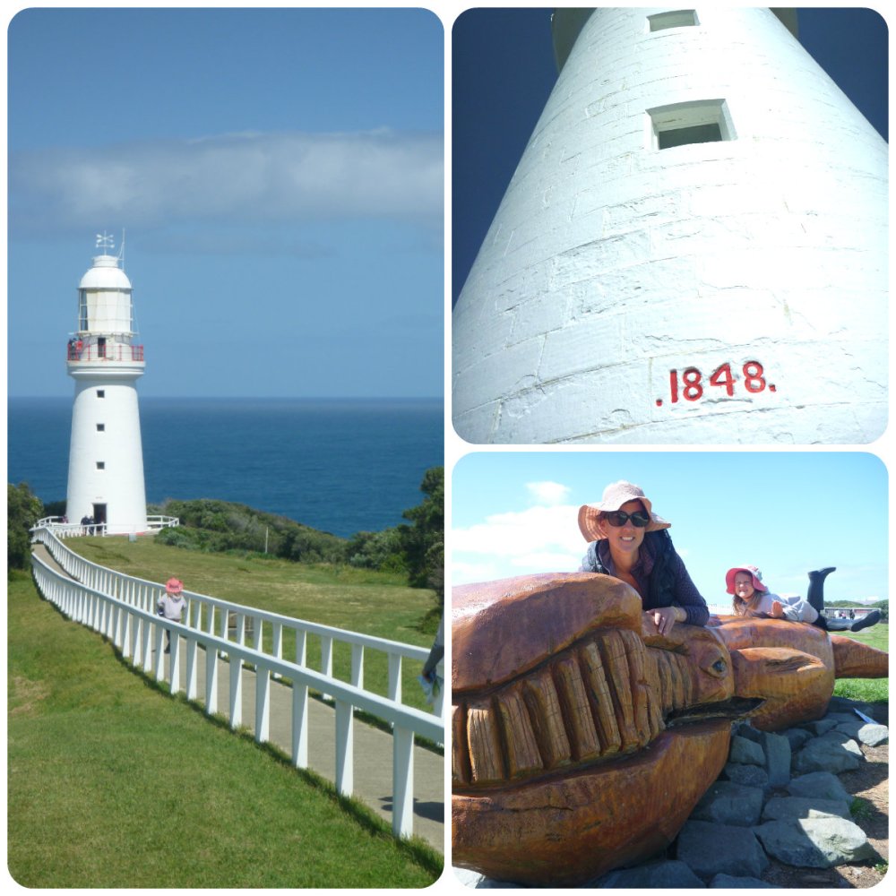 collage cape otway lightstation