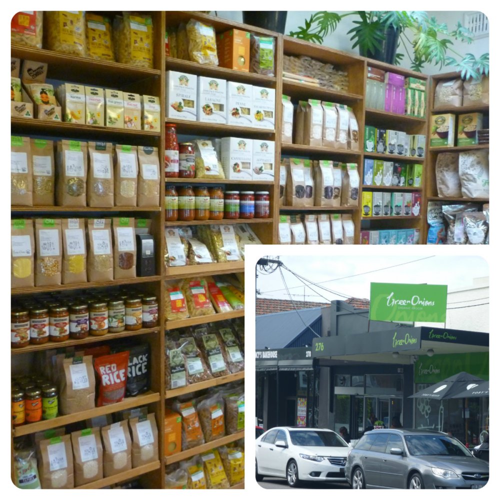 green onions collage 2