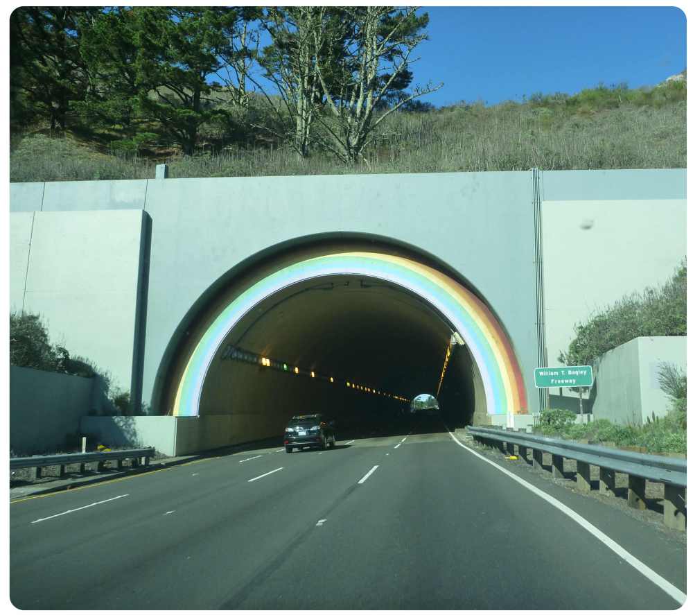 rainbow tunnel